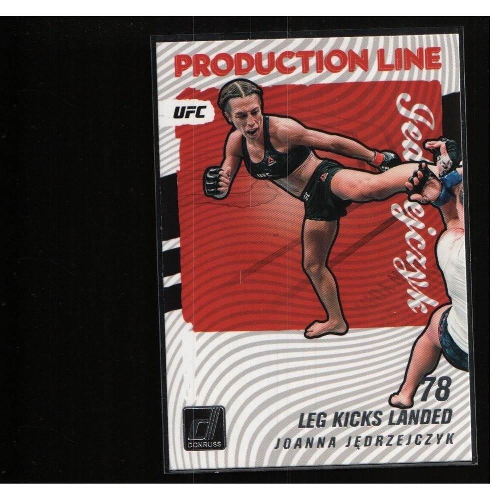Joanna Jedrzejczyk 2022 Donruss UFC - Production Line #2
